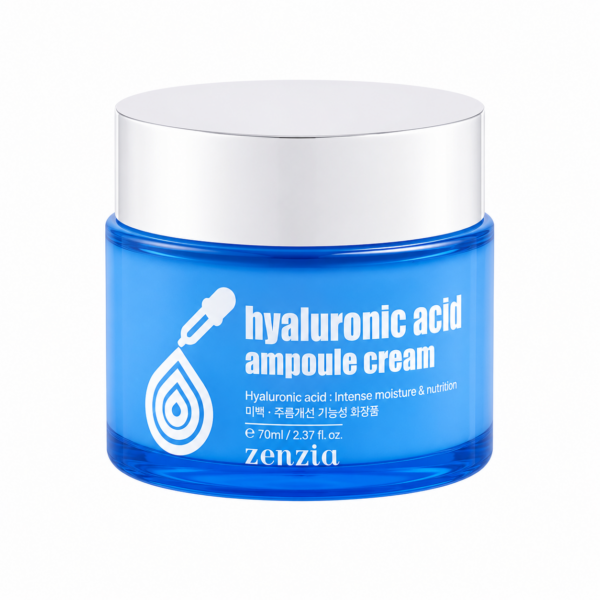 ba9089f0-c8c9-4ca4-9866-d4671de00511 ZENZIA - Hyaluronic Acid Ampoule Crean, 70ml - Imagine 1