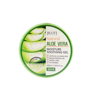 Jigott - Natural Aloe Vera Moisture Soothing Gel, 300ml
