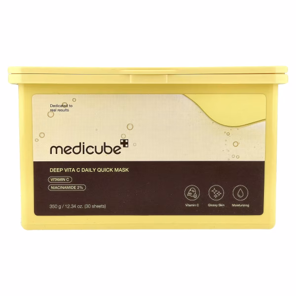 26 Medicube - Deep Vita C Daily Quick Mask, 30 sheets - Imagine 1