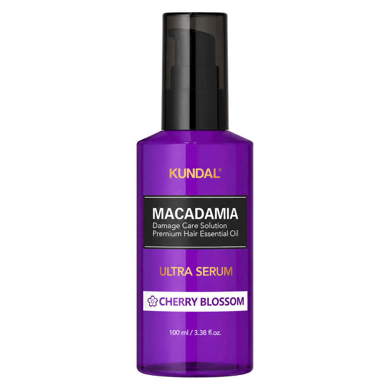 KUNDAL - Macadamia Hair Serum, Cherry Blossom, 100ml