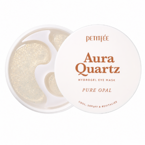 Petitfee - Aura Quartz Hydrogel Eye Mask - Pure Opal, 20 pairs