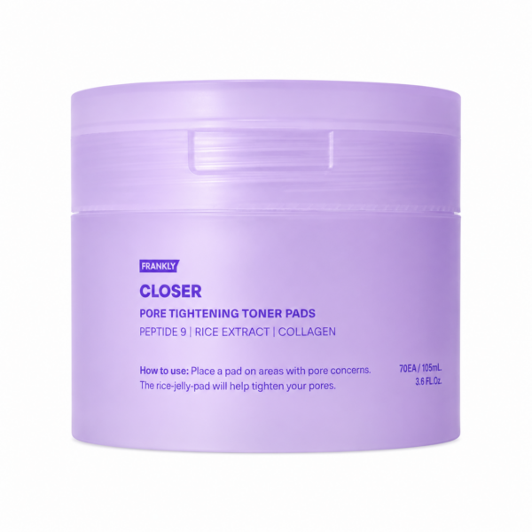 65bb7008-3a5c-4603-8f2f-f5da1a8e6ca3 FRANKLY - Closer Pore Tightening Toner Pads, 105ml, 70ea - Imagine 1