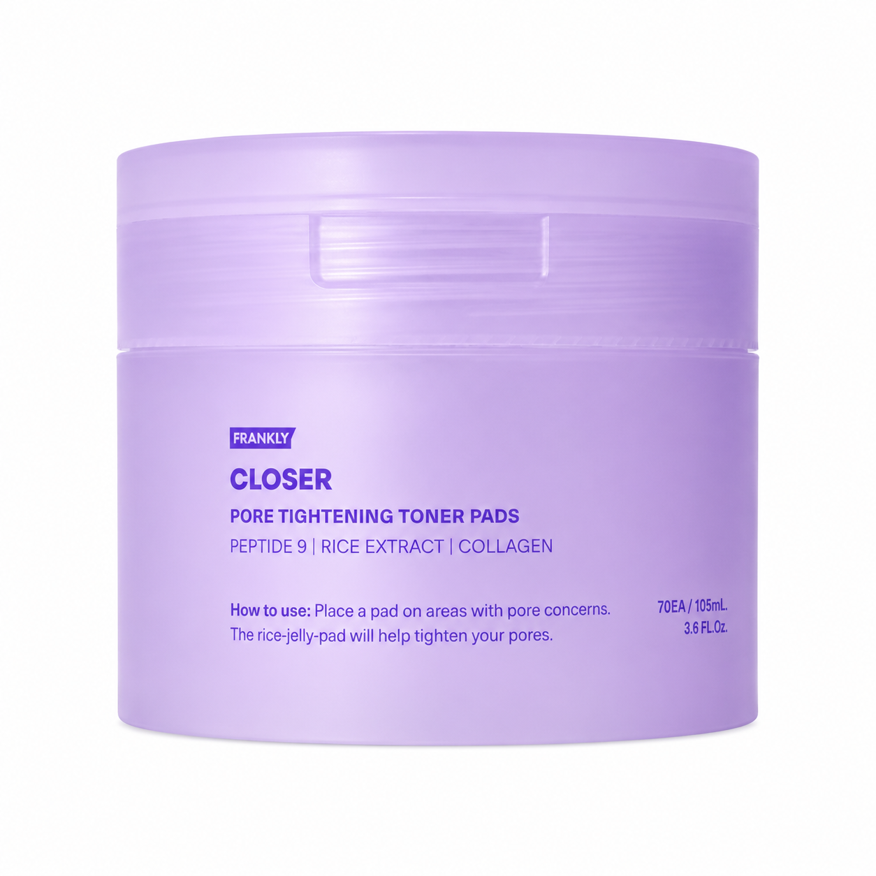 FRANKLY - Closer Pore Tightening Toner Pads, 105ml, 70ea