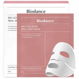 Biodance - Collagen Real Deep Mask 1 Box, 4 sheets x 34g