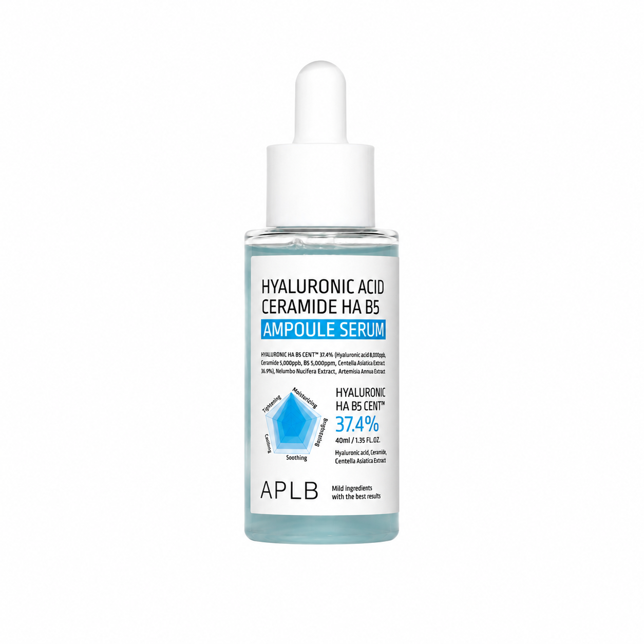 APLB - Hyaluronic Acid Ceramide HA B5 Ampoule Serum, 40ml