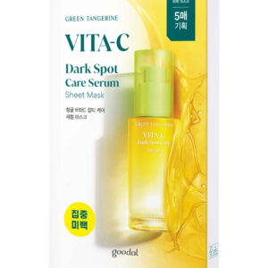 Goodal - Green Tangerine Vita-C Dark Spot Care Serum Mask Alpha, (5 sheets)