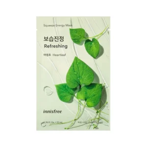 Innisfree - Heartleaf Energy Mask, 22ml, 1 piece