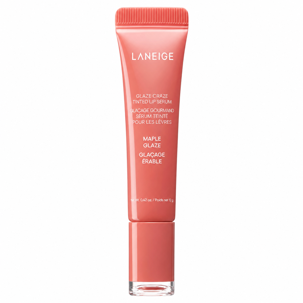 LANEIGE – Glaze Craze ser colorat pentru buze (Maple Glaze), 12g