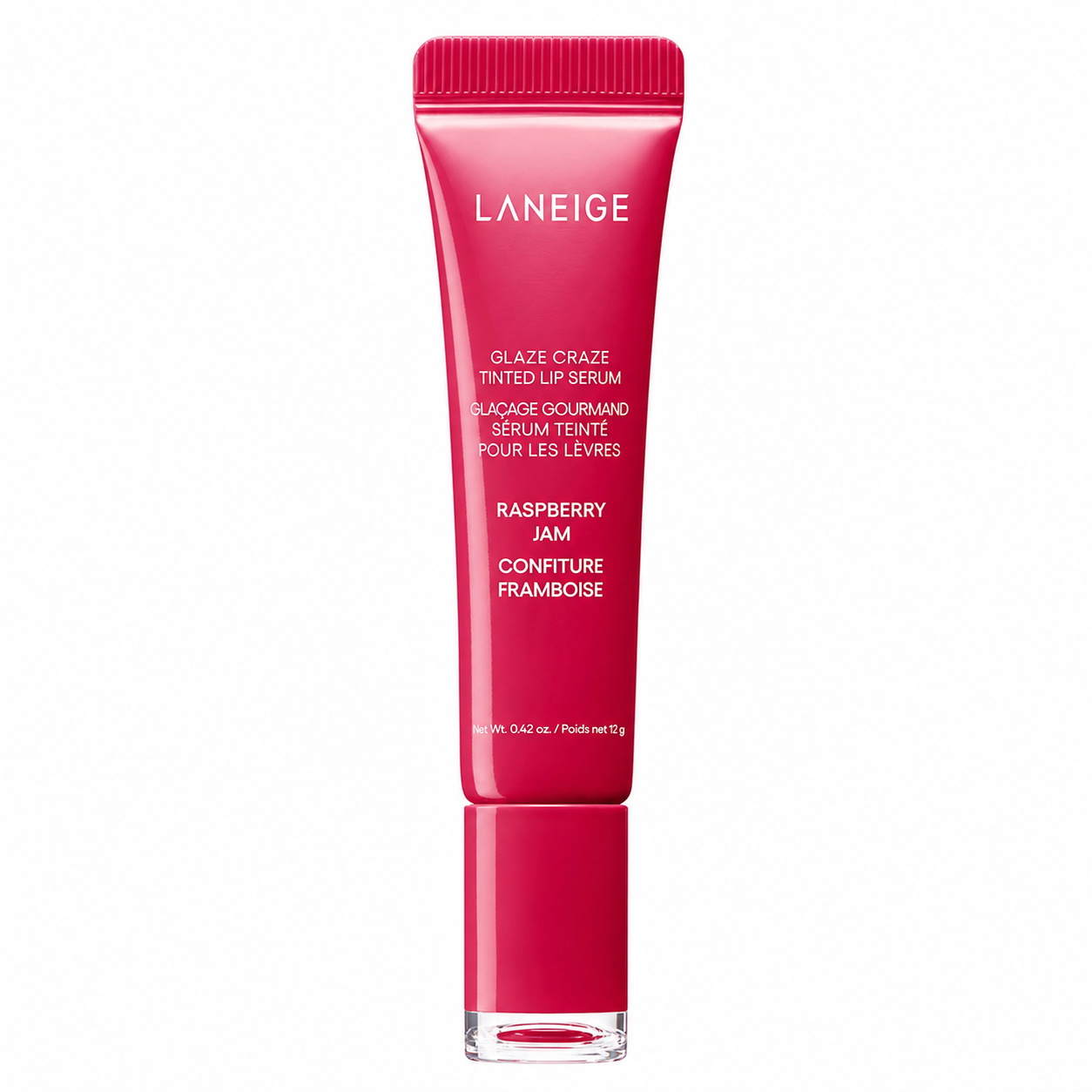 LANEIGE – Glaze Craze ser de buze colorat (Raspberry Jam), 12g