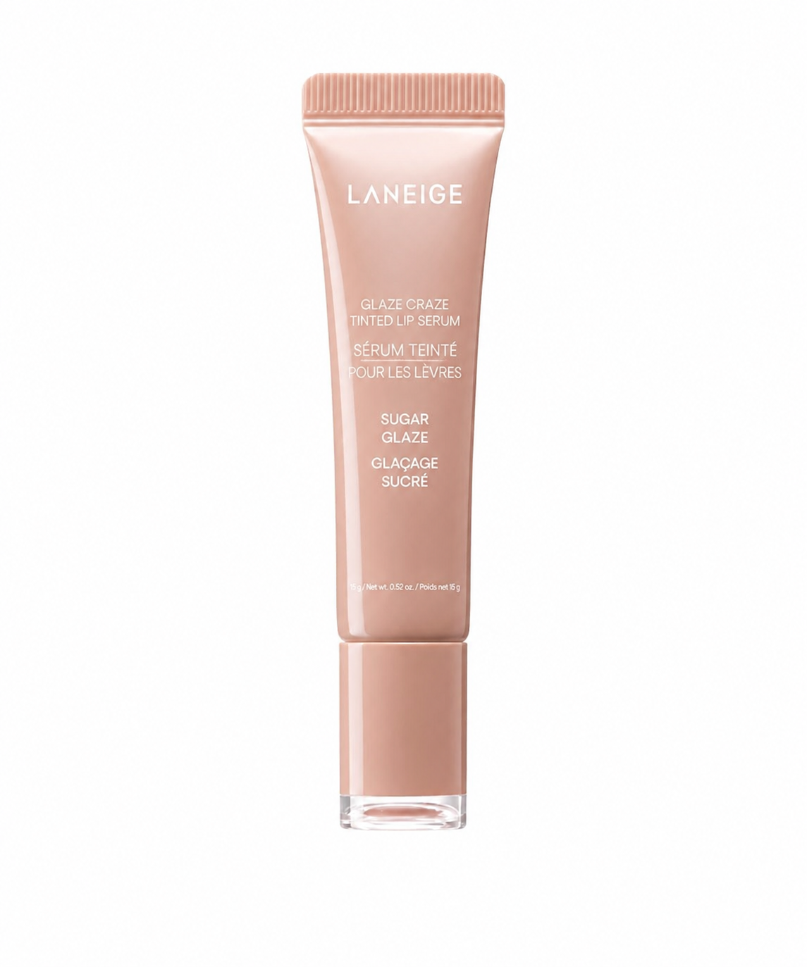 LANEIGE – Glaze Craze ser de buze colorat (Sugar Glaze), 12g