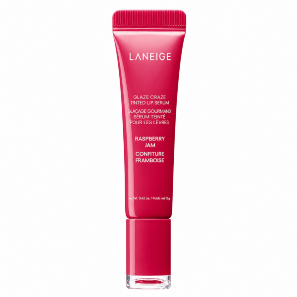 LANEIGE-–-Glaze-Craze-Tinted-Lip-Serum-Raspberry-Jam-12g LANEIGE – Glaze Craze Tinted Lip Serum (Raspberry Jam), 12g - Imagine 1