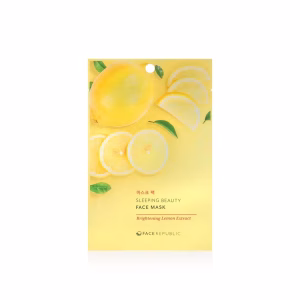 Face Republic - Sleeping Beauty Face Mask Brightening Lemon Extract, 23ml, 1 piece