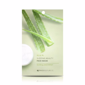 Face Republic - Sleeping Beauty Face Mask Soothing Aloe Extract, 23ml, 1 piece