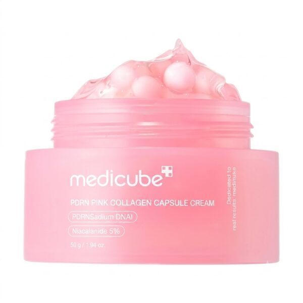 Medicube - PDRN Pink Collagen Capsule Cream, 55g.1 Medicube - PDRN Pink Collagen Capsule Cream, 55g - Imagine 1