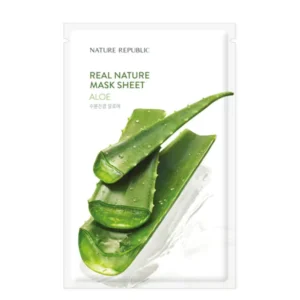 Nature Republic - Real Nature Sheet Mask, Aloe, 23ml, 1 piece