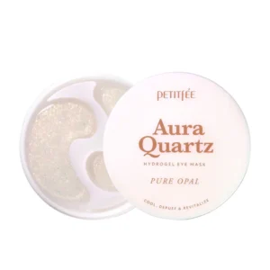 Petitfee - Aura Quartz Hydrogel Eye Mask - Pure Opal, 20 pairs