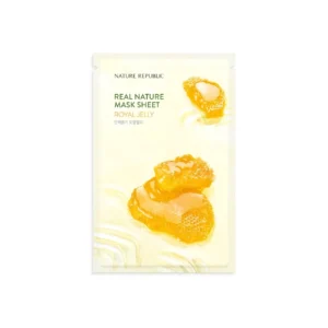 Nature Republic - Real Nature Sheet Mask, Royal Jelly, 23ml 1 piece