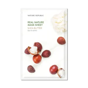 Nature Republic - Real Nature Sheet Mask, Shea Butter, 23ml, 1 piece