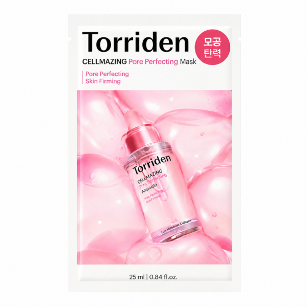 Torriden - Cellmazing Low Molecular Collagen Pore Perfecting Mask, 1 sheet Torriden - Cellmazing Low Molecular Collagen Pore Perfecting Mask, 1 sheet - Imagine 1