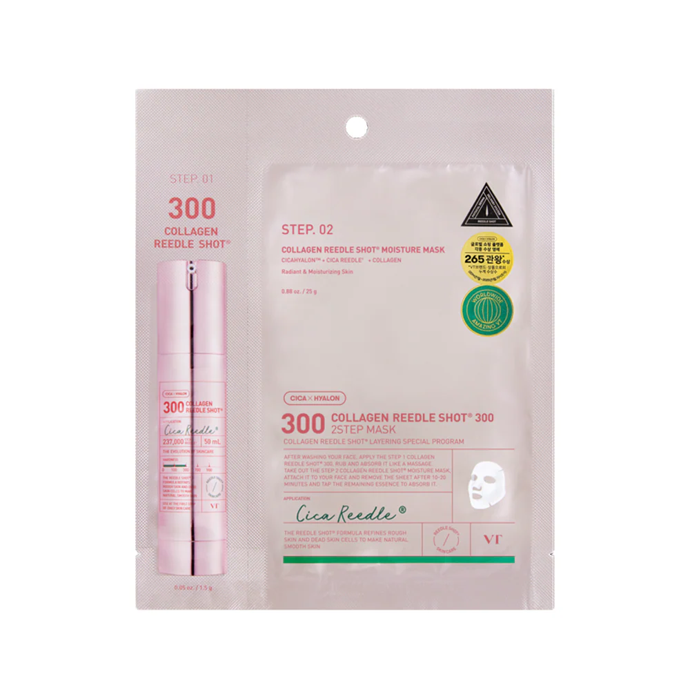 VT Cosmetics - Collagen Reedle Shot 300 2Step Mask, 1.5g + 25g
