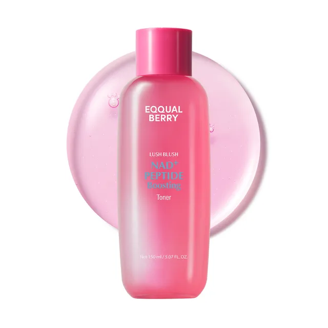 Eqqualberry - NAD+ Peptide Boosting Toner, 150ml