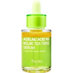 PURITO - Azelaic Acid 10 Kojic Tea Tree Serum, 30ml