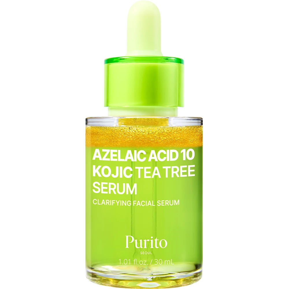 PURITO - Azelaic Acid 10 Kojic Tea Tree Serum, 30ml