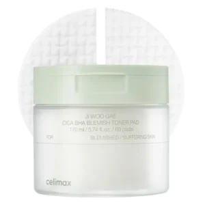 Celimax - Ji Woo Gae Cica BHA Blemish Toner Pad, 60pcs