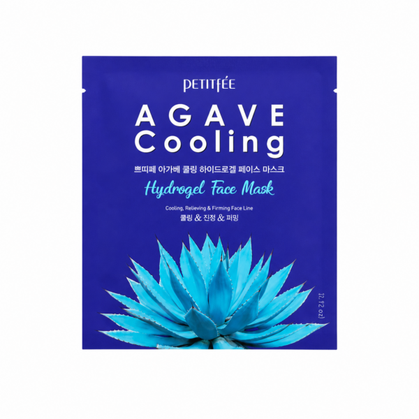 f15396b8-41c4-4e43-a24d-1a21739092c0 Petitfee - Agave Cooling Hydrogel Face Mask, 32g, 1 piece - Imagine 1