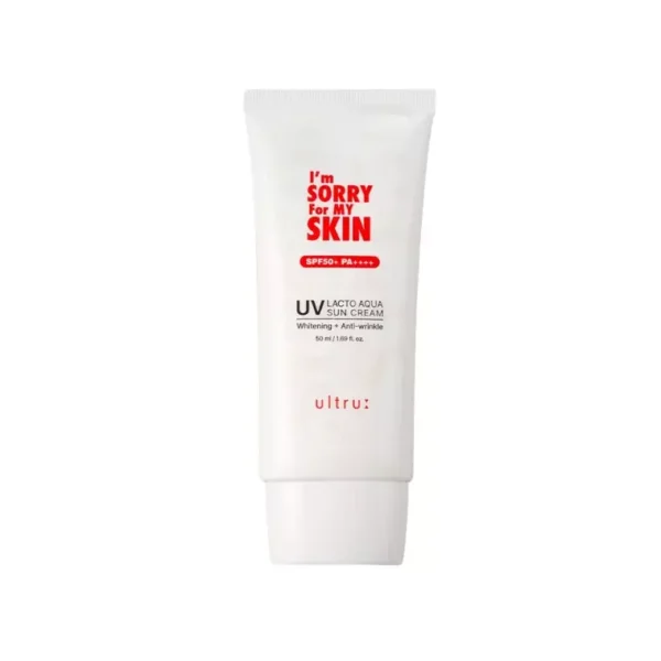 im-sorry-for-my-skin-lacto-aqua-sun-cream-spf50_13 I'm Sorry for My Skin - UV Lacto Aqua Sun Cream, 50ml - Imagine 1