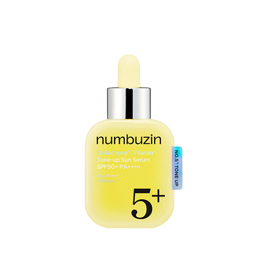 Numbuzin - No.5+ Glutathione Vitamin Tone-up Sun Serum, 30g