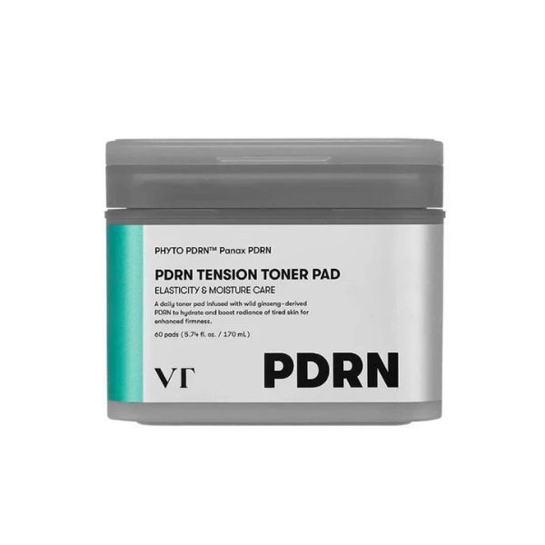 VT Cosmetics - PDRN Tension Toner Pad, 170ml, 60pads