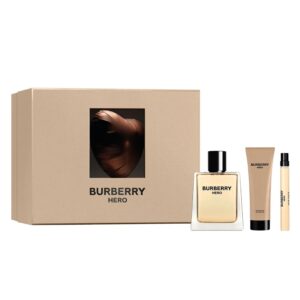 Burberry – Hero Eau De Toilette 100ml + Eau De Toilette 10ml + Shower Gel 75ml