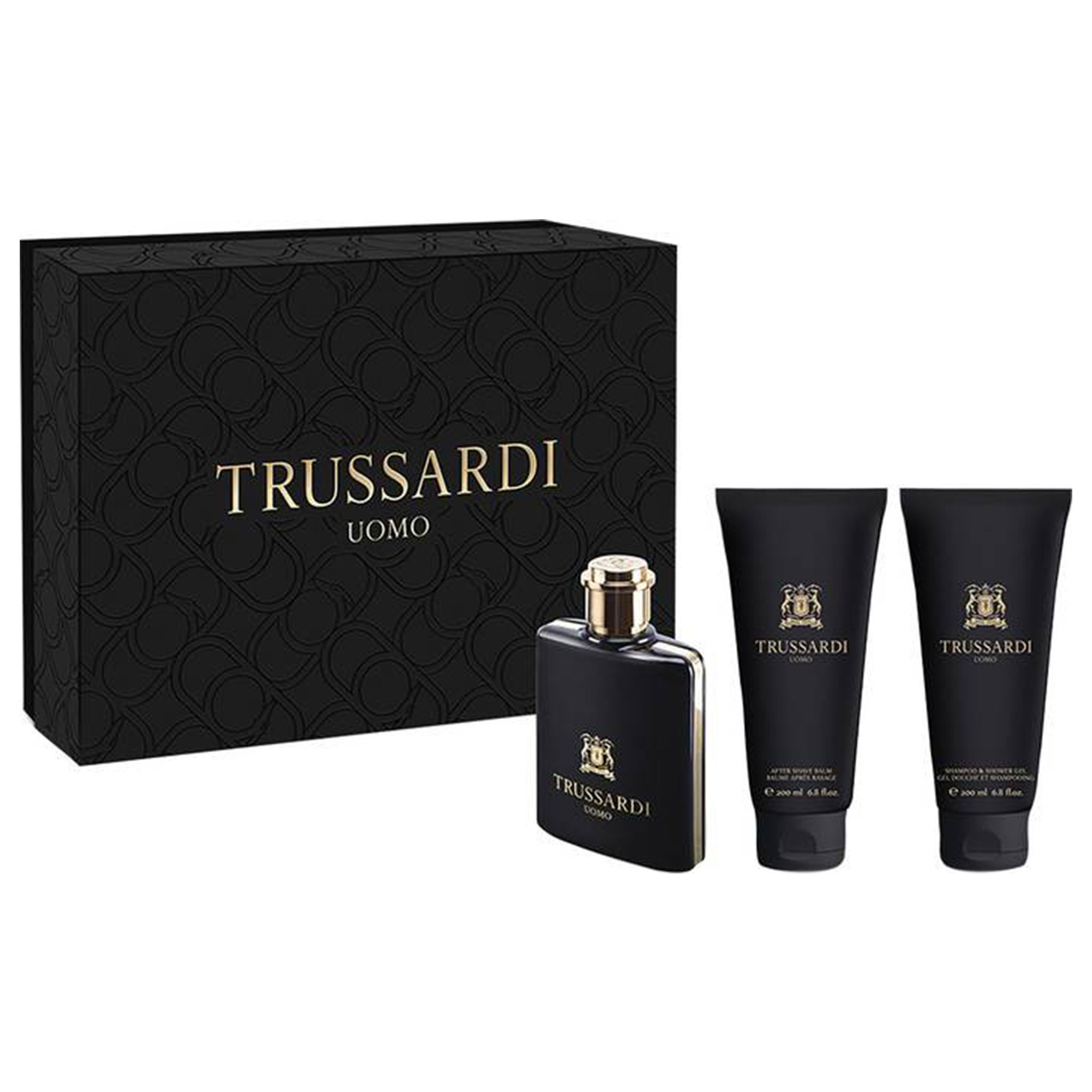Trussardi – Uomo Contemporary Deluxe Eau De Toilette 100ml + Shower Gel 200ml + After Shave Balsam 200ml