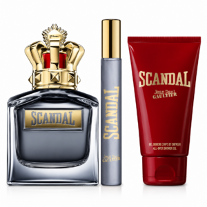 Jean Paul Gaultier – Scandal Pour Homme Eau De Toilette 100ml + Eau De Toilette 10ml + Shower Gel 75ml