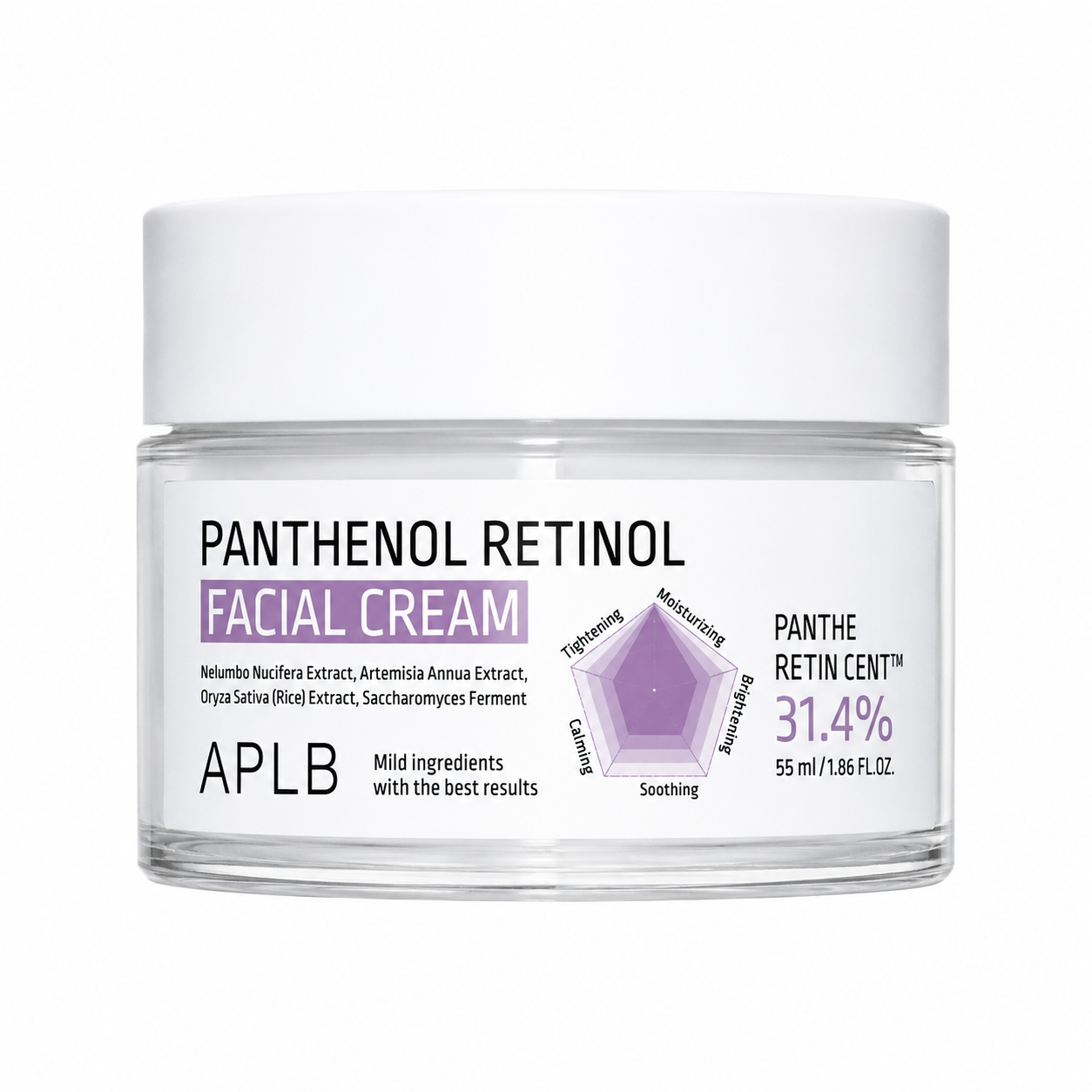 APLB – Panthenol Retinol Facial Cream, 55ml