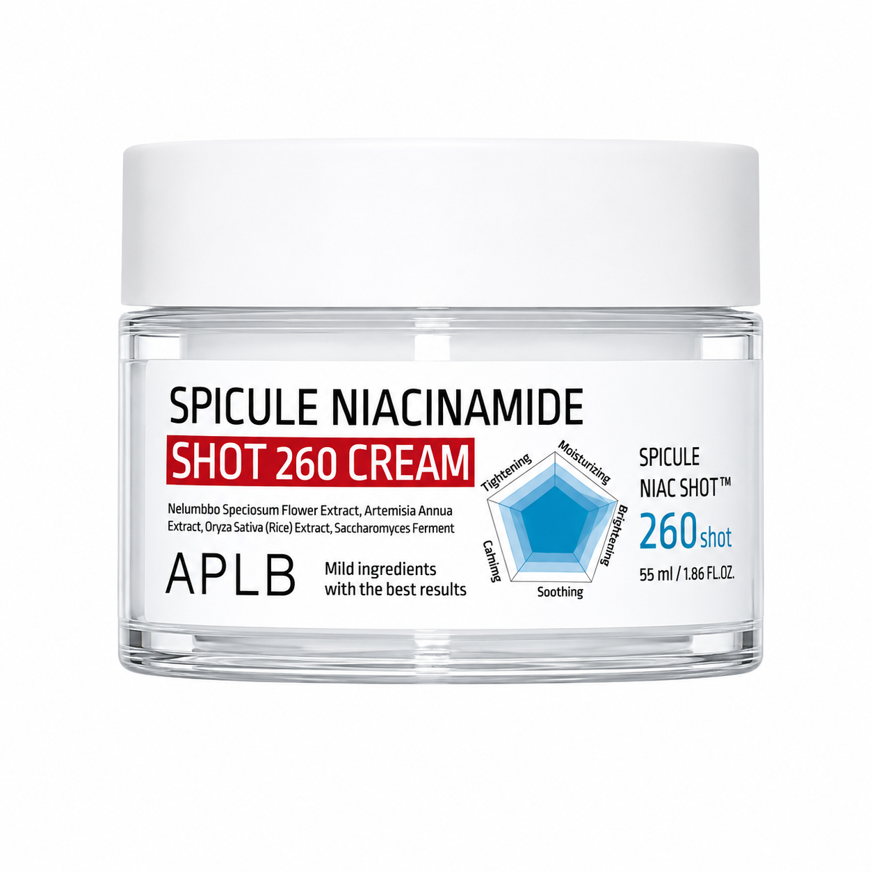APLB – Spicule Niacinamide Shot 260 Cream, 55ml
