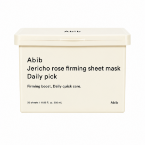Abib – Jericho Rose Firming Sheet Mask Daily Pick, 30 sheets