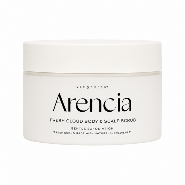 Arencia - Fresh Cloud Body & Scalp Scrub White Tea & Neroli, 260g Arencia – Fresh Cloud Body & Scalp Scrub White Tea & Neroli, 260g - Imagine 1