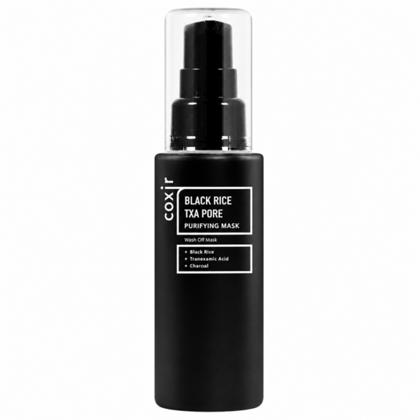 COXIR - Black Rice TXA Pore Purifying Mask, 50ml COXIR – Black Rice TXA Pore Purifying Mask, 50ml - Imagine 1
