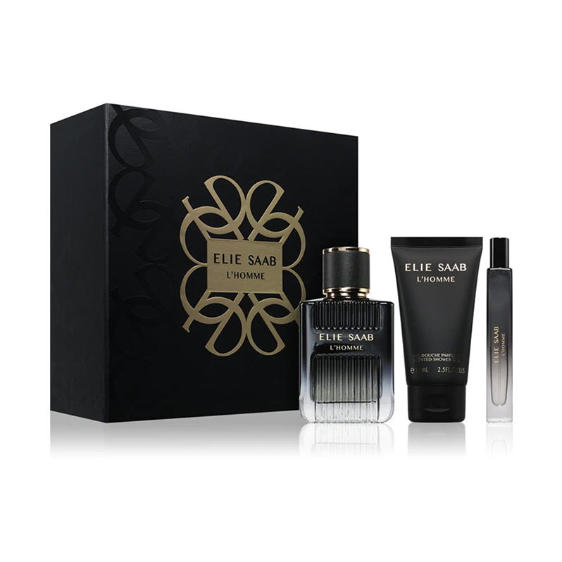 Elie Saab – Homme Eau De Parfum 100ml + Eau De Parfum 10ml + After Shave Balsam 75ml