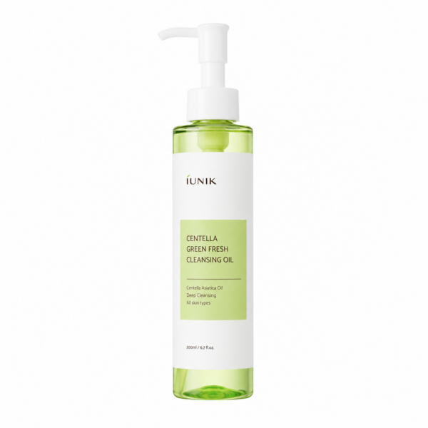 IUNIK - Centella Green Fresh Cleansing Oil, 200ml iUNIK – Centella Green Fresh Cleansing Oil, 200ml - Imagine 1