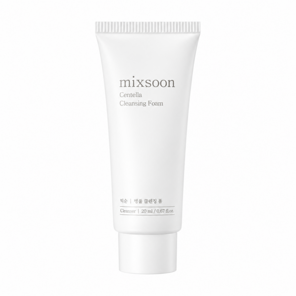 Mixsoon - Mini Centella Cleansing Foam, 20ml Mixsoon – Mini Centella Cleansing Foam, 20ml - Imagine 1