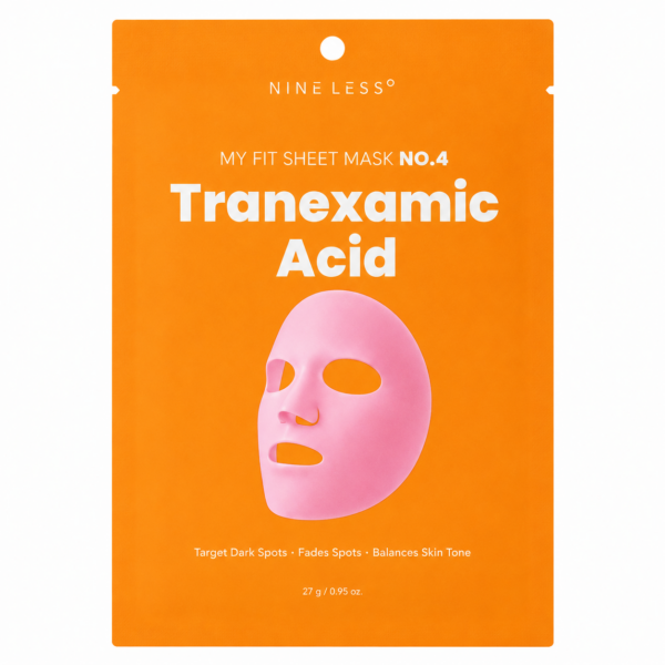 NINELESS - My Fit Sheet Mask NO.4 Tranexamic Acid, 1 sheet NINE LESS – My Fit Sheet Mask NO.4 Tranexamic Acid, 1 sheet - Imagine 1