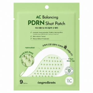 Ongredients – AC Balancing PDRN Shot Patch, 9 patches