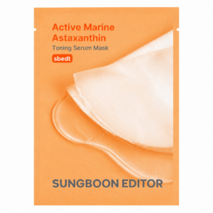 Sungboon Editor – Active Marine Astaxanthin Toning Serum, 1 Sheet