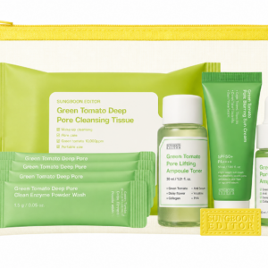 Sungboon Editor – Green Tomato Travel Kit, (5 items)