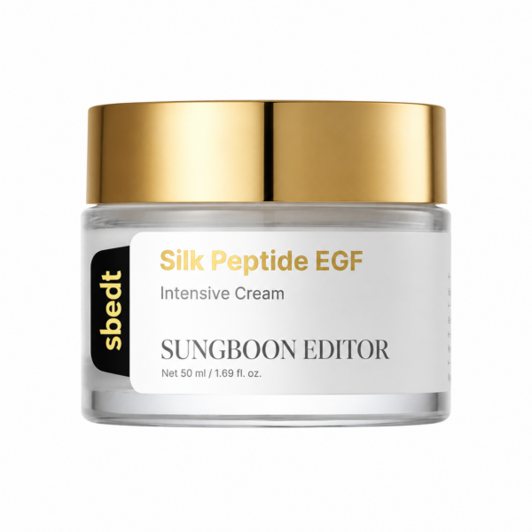 Sungboon Editor - Silk Peptide EGF Intensive Cream, 50ml Sungboon Editor – Silk Peptide EGF Intensive Cream, 50ml - Imagine 1