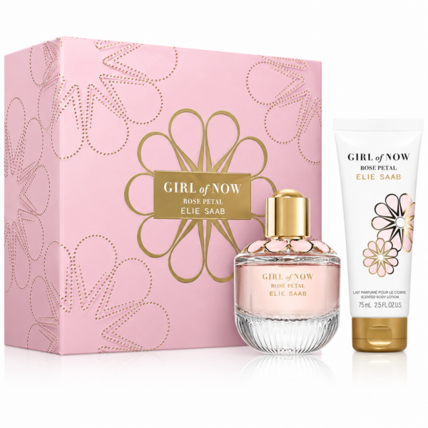 f1f45ca7-05bb-4d58-86b9-a589df949fe9 Elie Saab – Girl Of Now Rose Petal Eau De Parfum 50ml + Body Lotion 75ml - Imagine 1