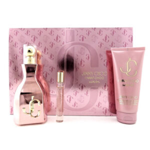 Jimmy Choo – I Want Choo With Love Eau De Parfum 100ml + Eau De Parfum 7.5ml + Body Lotion 100ml